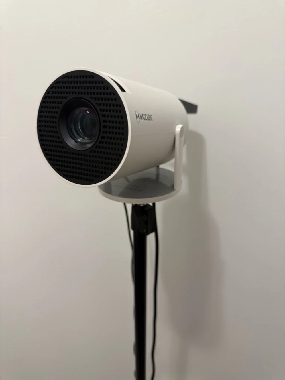 White Projector - Compact White Design